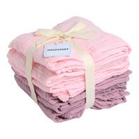 Mininor Tygblöjor Ekologiska, Rosa/Lila- 6 st