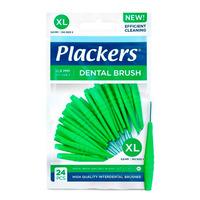 Plackers Dental Brush XL 0,8 mm - 24 st