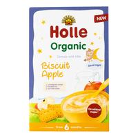 Holle Fullkornsgröt med mjölk, kex och äpple, eko - 250 g