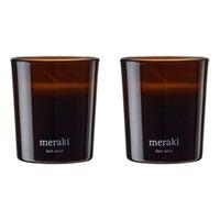 Meraki Doftljus Dark Wood - 60 g