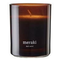 Meraki Doftljus, Dark Wood - 200 g