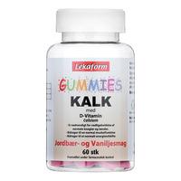 Lekaform Gummies Kalk + D-Vitamin - 60 st