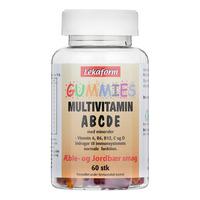 Lekaform Gummies Multivitamin ABCDE - 60 st