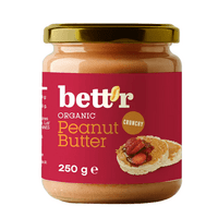 Bett´r Peanut Butter Crunchy, eko - 250 g