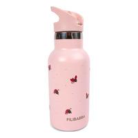 Filibabba Vattenflaska i rostfritt stål - Lucky - 1 st