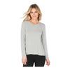 Boody Women's Long Sleeve Round Neck T-Shirt Grå - L