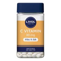 Livol C-vitamin 80 mg - 280 tabletter