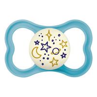 MAM Supreme Night Silikon Napp 6-16 mån. - Blå