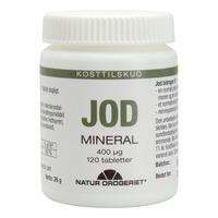 Natur-Drogeriet Jod 400 µg - 120 tabletter