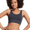 Boody Ribbed Seamless Bra Storm - 1 st - Small