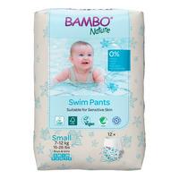 Bambo Nature Badblöja S 7-12 kg - 12 st