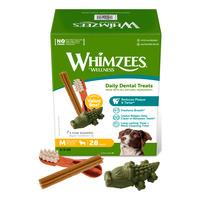 Whimzees godbitar blandad box M, 28 st - 840