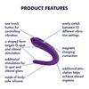Satisfyer Double Classic Par Vibrator