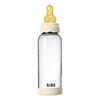 BIBS Glass Boheme Baby Bottle Round Latex 240 ml Medium Flow Ivory - 1 st