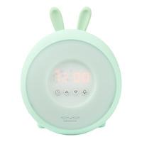 Rabbit & Friends Wakeup Lamp med väckarklocka Grön - 1 st