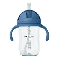 Mininor Sugrörsmugg Blåval - 330 ml