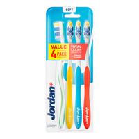 Jordan Total Clean Tandborste Soft - 4 st