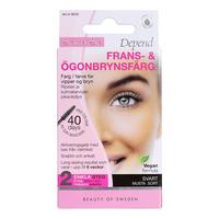 Depend Frans- & Ögonbrynsfärg, Svart