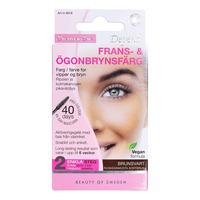Depend Frans- & Ögonbrynsfärg, Brun/Svart