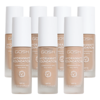 GOSH Hydramatt Foundation - 30 ml - Flera färger