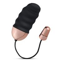 Teazers Ribbed Vibrating Egg with Remote Control - 1 st