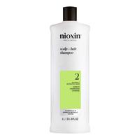 Nioxin System 2 Shampoo for Thinning Hair - 1000 ml