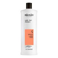 Nioxin System 4 Shampoo for Colored Thinning Hair - 1000 ml