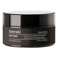 Meraki Charcoal Bodyscrub Deep Valley - 200 ml