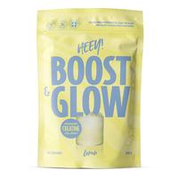 Heey! Boost & Glow Creatine + Coll-egan® - Lemon - 300 g
