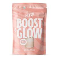 Heey! Boost & Glow Creatine + Coll-egan - Ice Tea Peach - 300 g