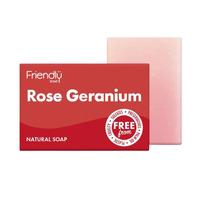 Friendly Tvål Rose & Geranium  - 1 st