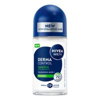 Nivea Derma Control Sensitive Male Roll-on - 50 ml