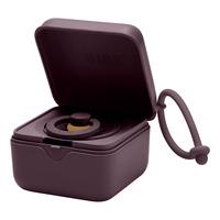 BIBS Pacifier Box Plum - 1 st