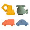 Mushie Mushie Mold Free Bath Play Set - Vehicles - 1 st