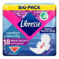 Libresse Maxi Night Wing Big Pack - 18 st