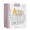 BIBS Baby Bottle Round Latex 150 ml Ivory - 4 st