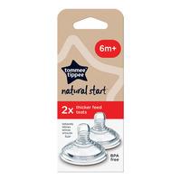 Tommee Tippee Natural Start Thick Feed Flasknapp (+6 mån.) - 1 st