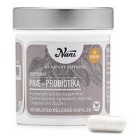 Nani Præ+Probiotika - 30 kapslar