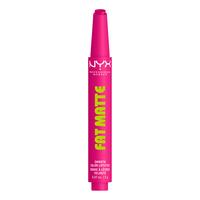 NYX Professional Makeup Fat Matte Slick Click Lip Balm - 13 Fluffy Fuchsia - 2 g