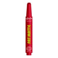 NYX Professional Makeup Fat Matte Slick Click Lip Balm - 17 Scarlet Snuggles - 2 g