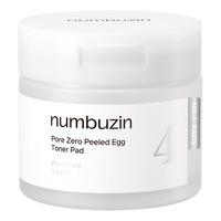 Numbuzin No.4 Pore Zero Peeled Egg Toner Pad - 70 st