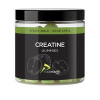 Purepower Creatine Gummies Sour Apple - 60 st