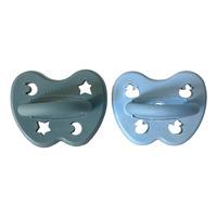 Hevea Orthodontic Teat 3-36 months - Nordic Haze - 2 st