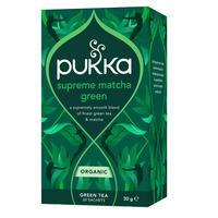 Pukka Supreme Matcha Green te, eko - 20 påsar