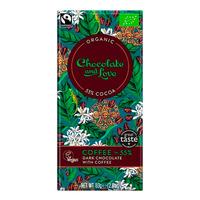 Chocolate and Love Dark Chocolate with Coffee 55%, eko - 80 g
